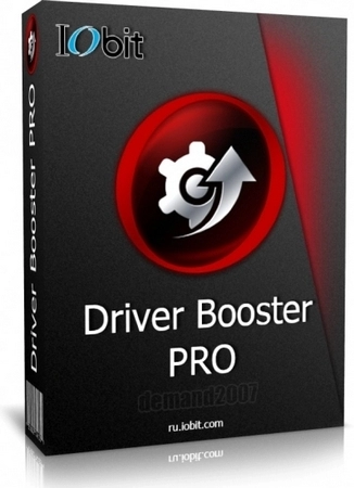 Логотип программы IObit Driver Booster Pro 13.2.0.184 by elchupacabra