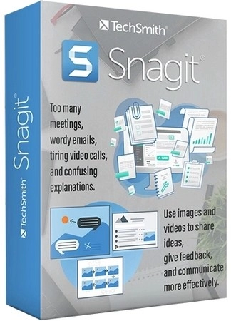 Логотип программы TechSmith Snagit 26.0.0 build 9483 (x64) by elchupacabra