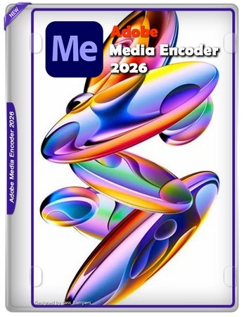 Логотип программы Adobe Media Encoder 2026 26.0.0.60 by KpoJIuK
