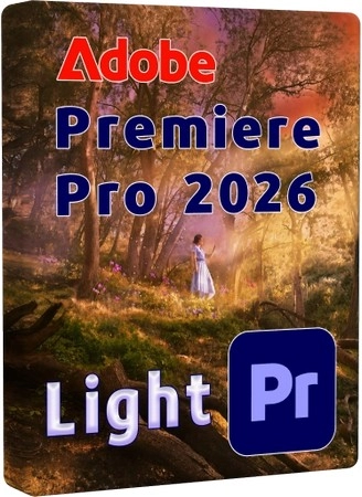 Логотип программы Adobe Premiere Pro 2026 26.0.0.72 Light by 7997