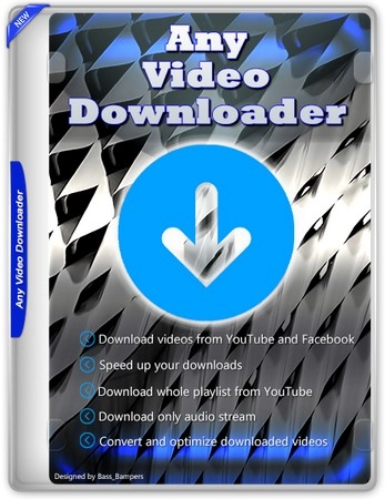Логотип программы Any Video Downloader Pro 10.1.2 by elchupacabra