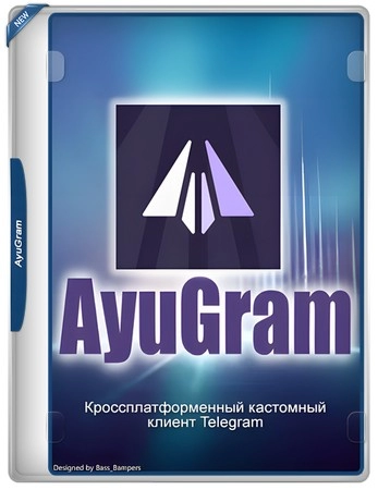 Логотип программы AyuGram Desktop 6.3.10 Portable