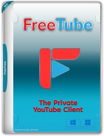 Логотип программы FreeTube 0.23.13 Beta  by elchupacabra