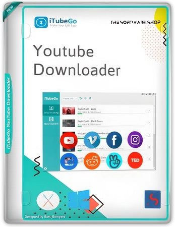 Логотип программы iTubeGo YouTube Downloader 10.12.0 by elchupacabra