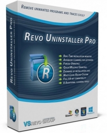 Логотип программы Revo Uninstaller Pro 5.4.7 by elchupacabra