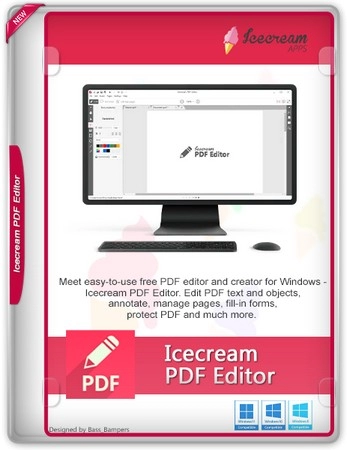 Логотип программы Icecream PDF Editor Pro 3.29