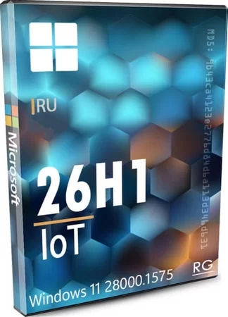Логотип программы Windows 11 IoT Dark Game 26H1 Build 28000.1575 by Revision