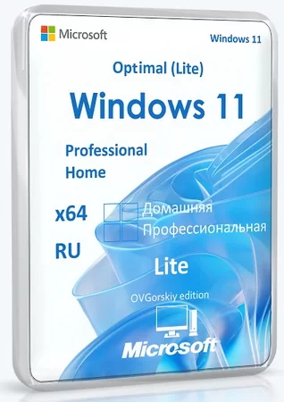 Windows 11 Pro-Home Optim Lite 25H2 by OVGorskiy 02.2026
