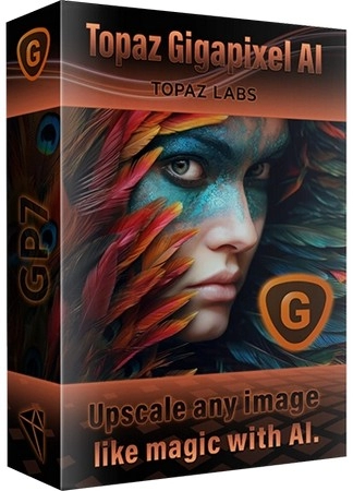 Логотип программы Topaz Gigapixel 1.1.3 by 7997 (no models)