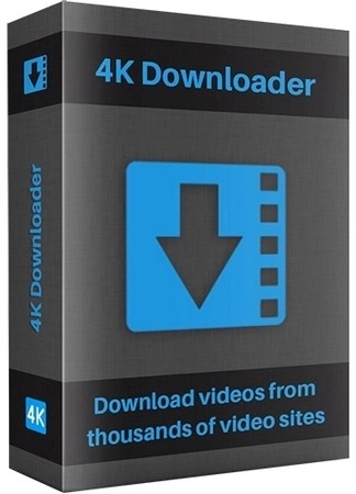 Логотип программы 4K Downloader 6.2.5 by elchupacabra