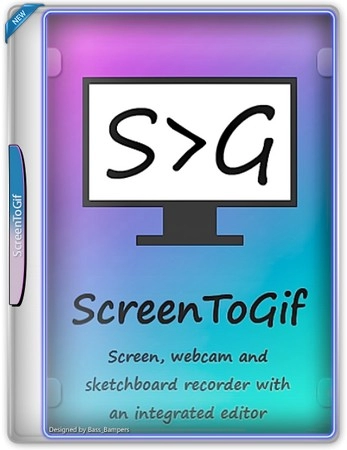 Логотип программы ScreenToGif 2.43 + Portable