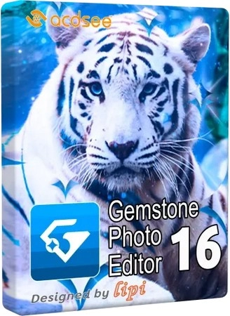 Логотип программы ACDSee Gemstone Photo Editor 16.0.0.1820