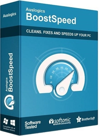 Логотип программы Auslogics BoostSpeed 14.1.0.1 by Dodakaedr