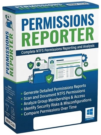 Логотип программы NTFS Permissions Reporter Enterprise 5.2.679