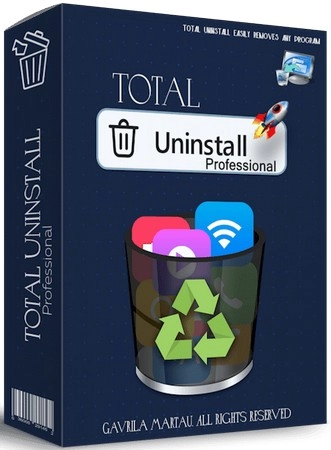 Логотип программы Total Uninstall Pro 7.6.2 by Dodakaedr