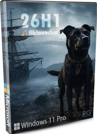 Логотип программы Windows 11 Pro 26H1 [Flibustier-лаунчер] 28000.1836 by Revision