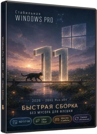 Логотип программы Быстрая сборка Windows 11 26H1 (Июнь 2026 28000.2269) by Rsload