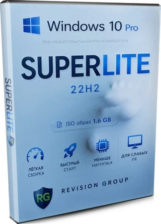 Windows 10 Super Lite Pro 22H2 Build 19045.7417 by Revision