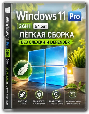 Логотип программы Windows 11 Pro 26H1 Lite