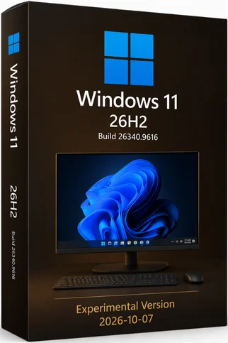 Логотип программы Windows 11 Pro 26H2